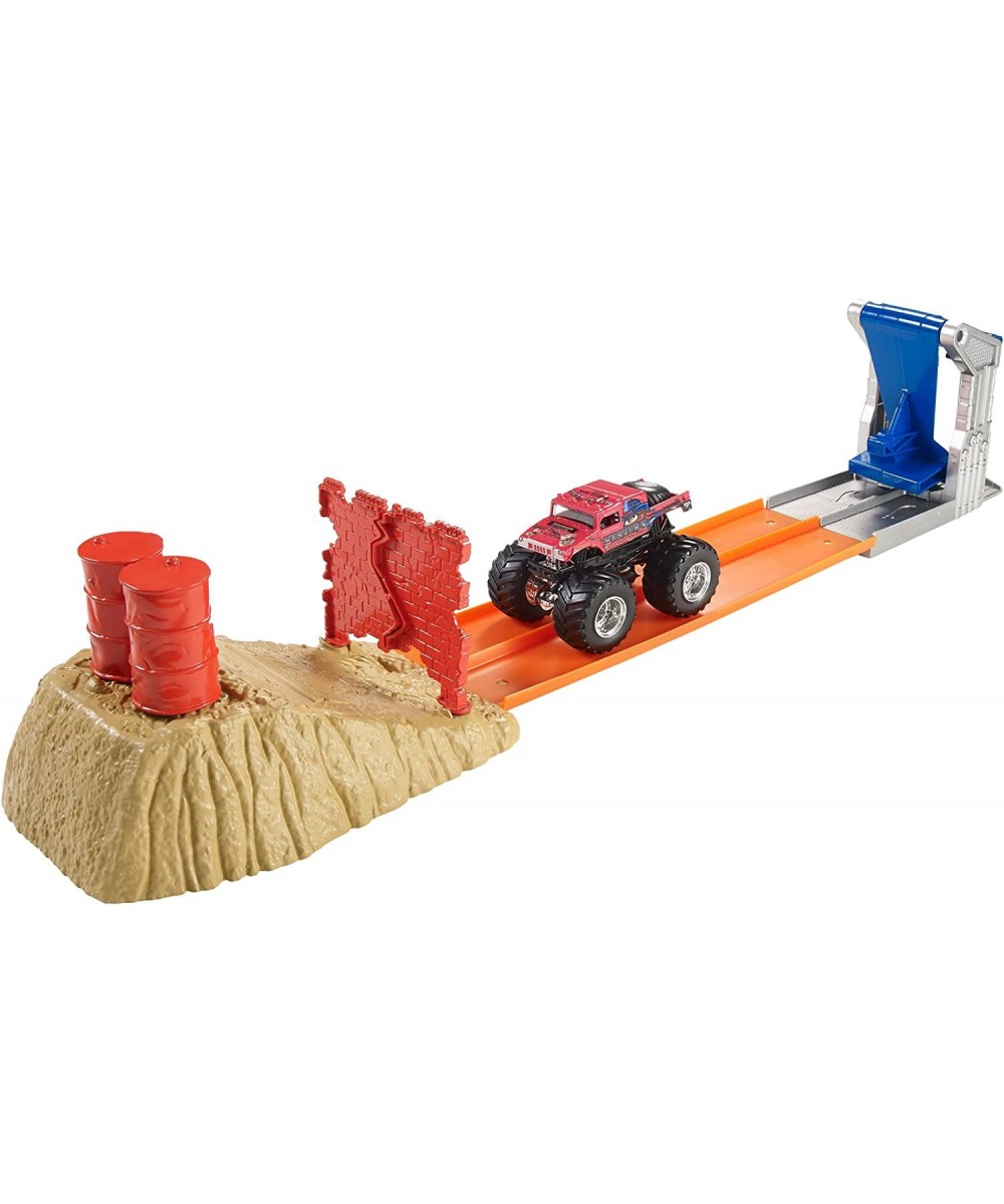 Monster Jam Brick Wall Breakdown $99.01 Toy Vehicle Playsets