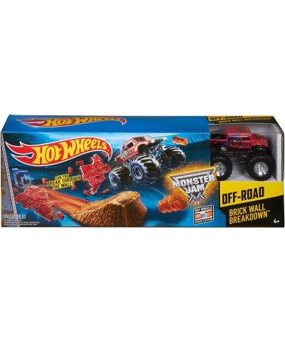 Monster Jam Brick Wall Breakdown $99.01 Toy Vehicle Playsets