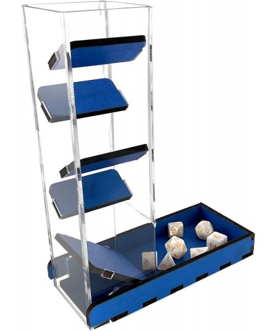 Tall 10″ Dice Tower & Basic Tray – Chroma Series – Blue $67.57 Game Accessories