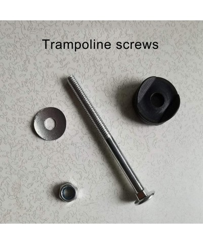 10Pcs Trampoline Screws Galvanized Steel Tool Trampoline Accessories Screws to Fix The Trampoline Jump Stability Replacement ...