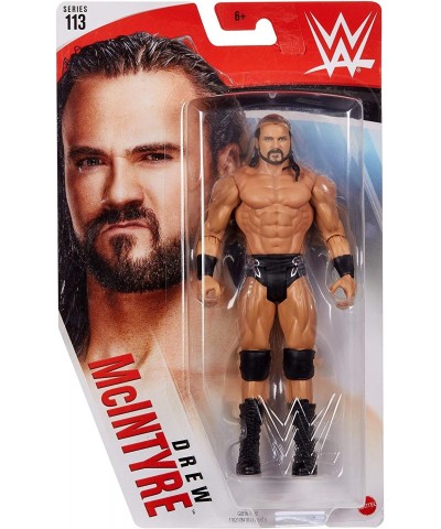 Drew Mcintyre Basic Series 113 Action Figure in 6-inch Scale with Articulation & Ring Gear Multicolor GLB16 $18.79 Action Fig...