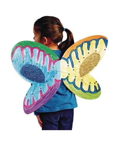 Decorate Your Own Wings Set of 12 for Kids Arts and Crafts Activity (FLYAWAY) $65.70 Kids' Drawing & Writing Boards