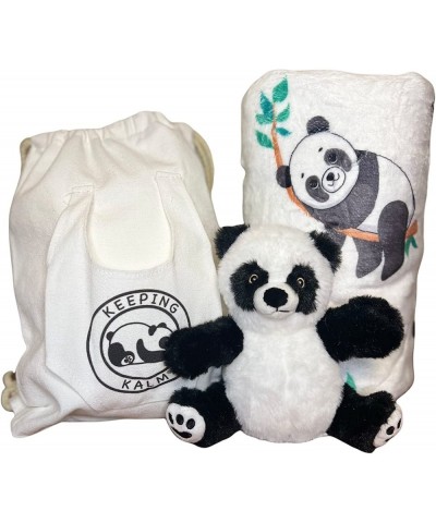 Panda Gifts - Microwaveable Stuff Animals - Fleece Panda Throw Blanket - Canvas Backpack - Panda Baby Stuff - Heated Stuffed ...