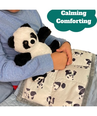 Panda Gifts - Microwaveable Stuff Animals - Fleece Panda Throw Blanket - Canvas Backpack - Panda Baby Stuff - Heated Stuffed ...