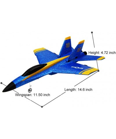 Remote Control Airplane 2.4Ghz 2 Channel RC Plane Ready to Fly Durable EPP Foam Built-in 3-Axis Gyro Easy to Fly RC Aircraft ...