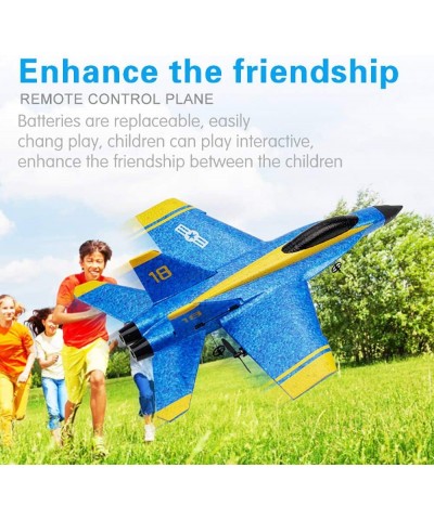 Remote Control Airplane 2.4Ghz 2 Channel RC Plane Ready to Fly Durable EPP Foam Built-in 3-Axis Gyro Easy to Fly RC Aircraft ...