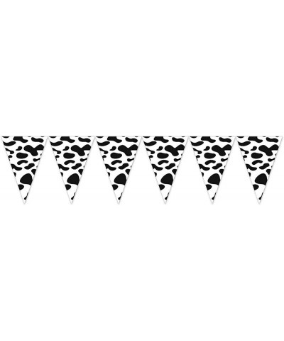 Cow Print Party Supplies Include 1PCS Cow Print Banner and 1PCS Cow Table Cover Tablecloth for Kid's Cow Print Birthdays Part...