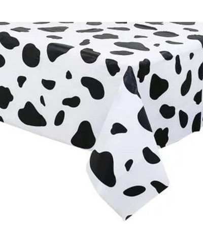 Cow Print Party Supplies Include 1PCS Cow Print Banner and 1PCS Cow Table Cover Tablecloth for Kid's Cow Print Birthdays Part...