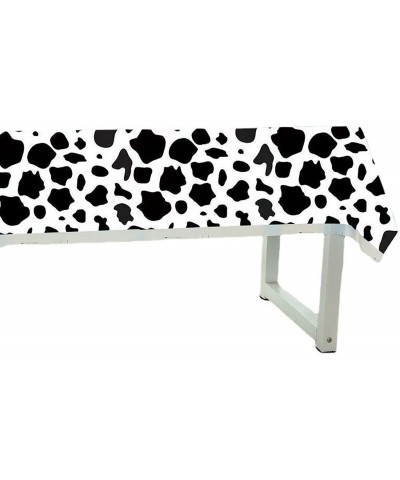 Cow Print Party Supplies Include 1PCS Cow Print Banner and 1PCS Cow Table Cover Tablecloth for Kid's Cow Print Birthdays Part...