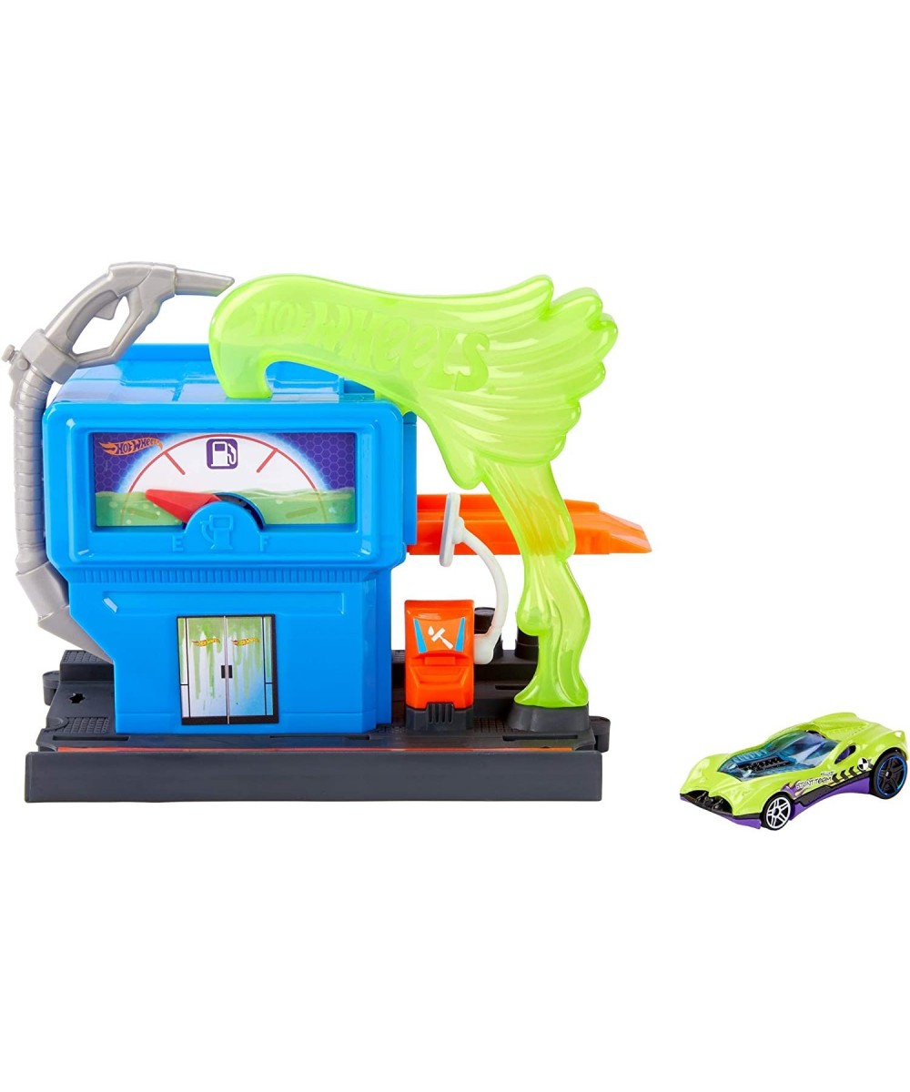 Downtown Toxic Fuel Stop Play Set $42.40 Play Figure Playsets