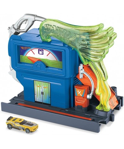 Downtown Toxic Fuel Stop Play Set $42.40 Play Figure Playsets