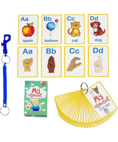 My ASL Alphabet Flash Cards 26 Alphabet Toddlers American Sign Language Flash Cards Set Learn ASL and it’s a First Alphabet F...