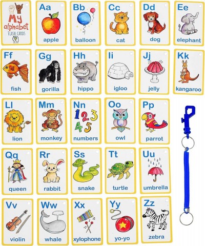 My ASL Alphabet Flash Cards 26 Alphabet Toddlers American Sign Language Flash Cards Set Learn ASL and it’s a First Alphabet F...