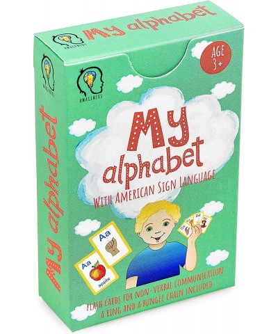 My ASL Alphabet Flash Cards 26 Alphabet Toddlers American Sign Language Flash Cards Set Learn ASL and it’s a First Alphabet F...