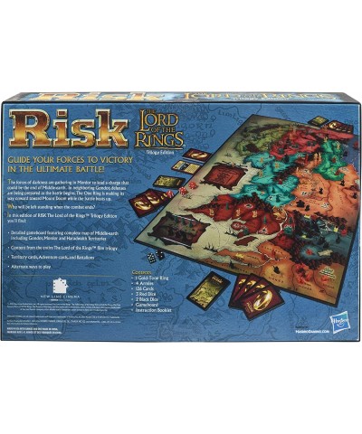 Risk: The Lord of The Rings Trilogy Edition Strategy/ Family Board Games Ages 10 and Up for 2-4 Players (Amazon Exclusive) $6...