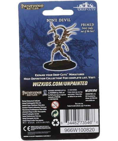 Pathfinder Battles Deep Cuts Unpainted Miniatures: Wave 7:  Bone Devil $17.02 Board Games