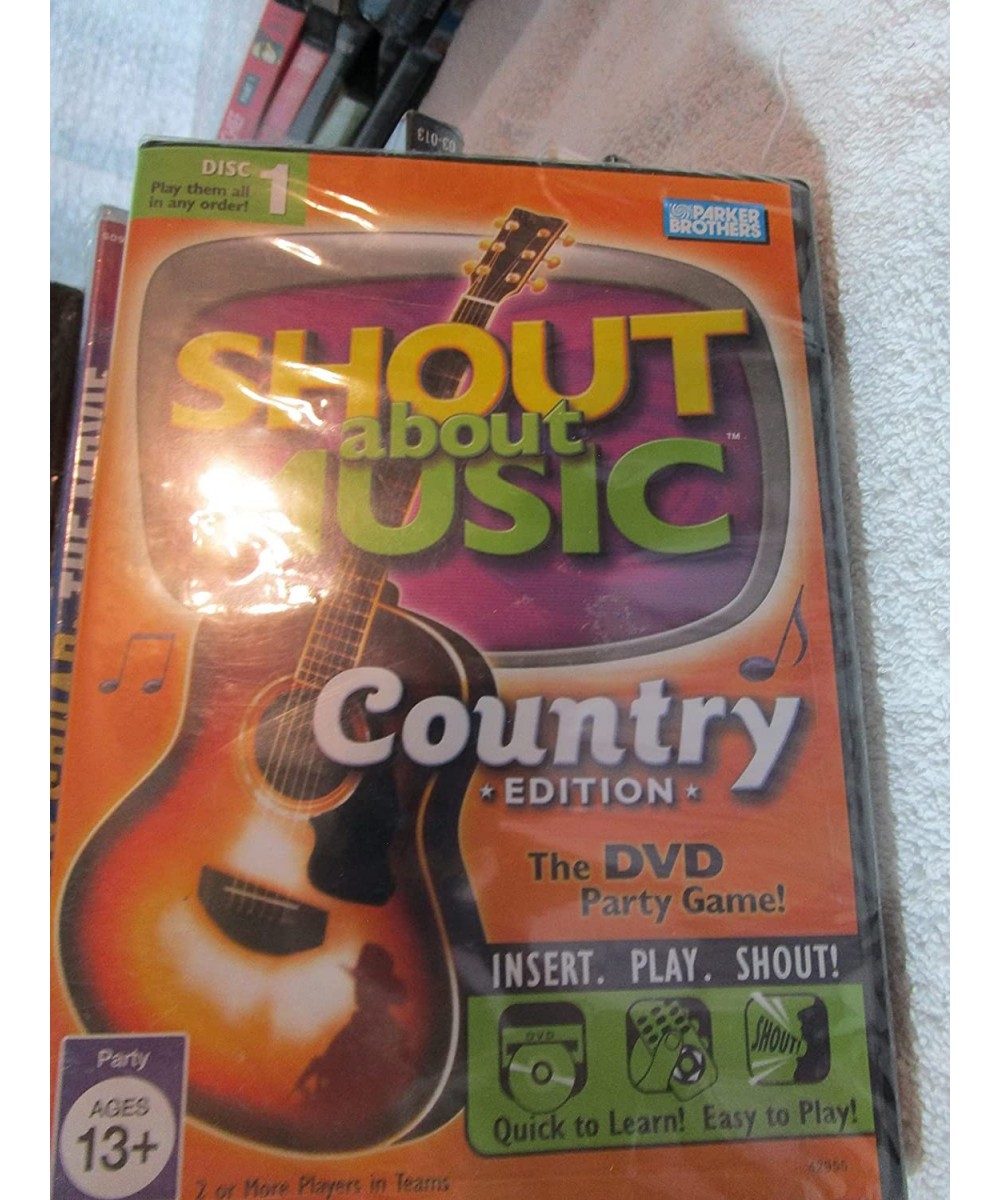 Shout About Music Country Edition $21.32 DVD Games