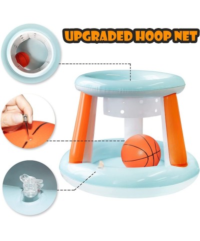 Inflatable Pool Basketball Hoop & Ball Games Set - Summer Swimming Pool Water Play for Kids Teens & Adults $20.50 Swimming Po...