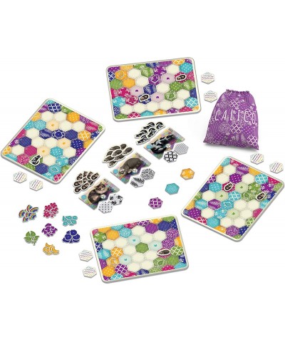 Calico Board Game Award Winning Strategy Game Sew Your Quilt to Score Points Family Fun Easy to Learn Solo Play Ages 8+ 1-4 P...