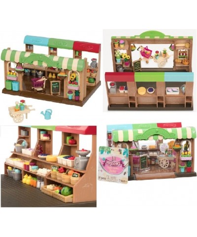 Store Playset – Hoppin' Farmers Market – 97pc Toy Market Set with Play Food and Shopping Accessories – Toys for Kids Aged 3 a...