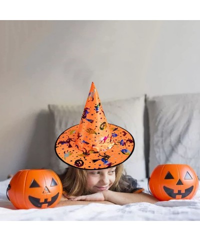 Halloween Hat For Kids Modern Colorful Bronzing Decorations For Children Witch Hat Party Costume Accessory Cosplay Magic Hat ...