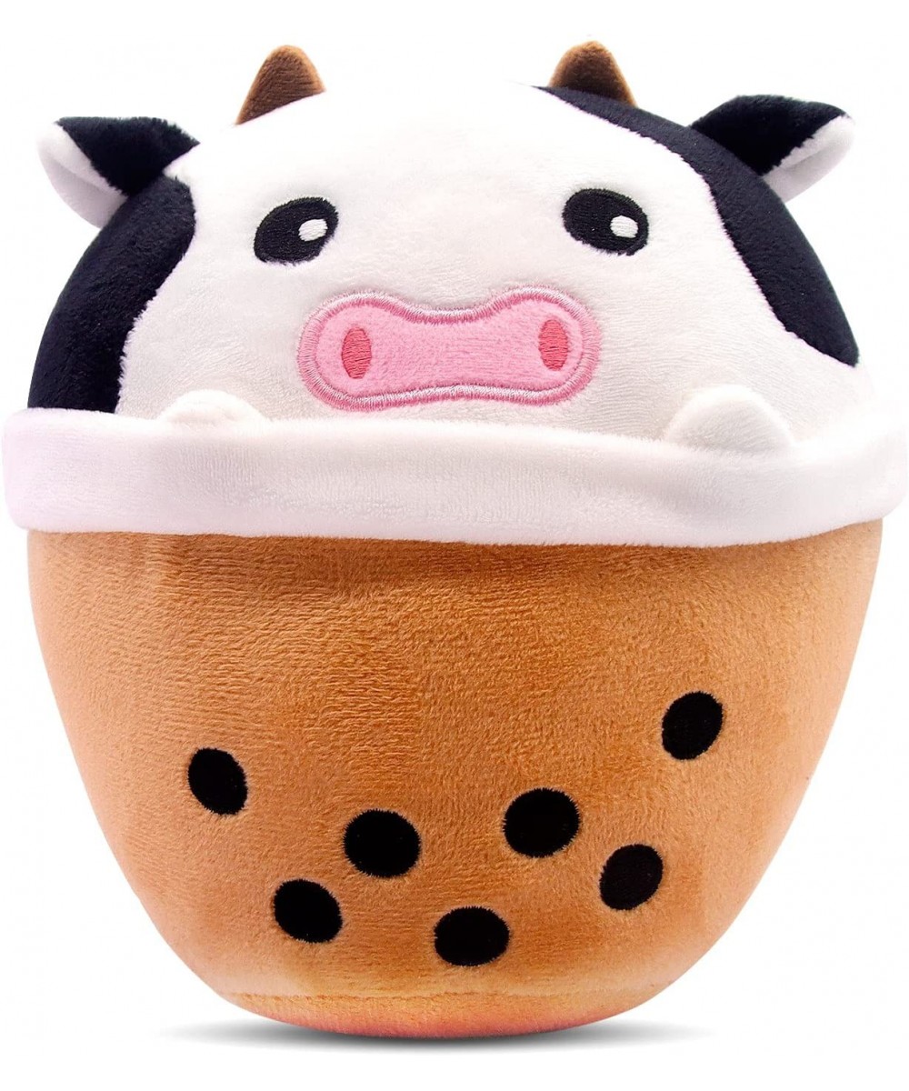 Cute Cow Boba Plush Toy - Kawaii Plushie Pillow Boba Plushie Cow Stuffed Animals Toy for Kids - Soft Bubble Tea Plushie Pillo...