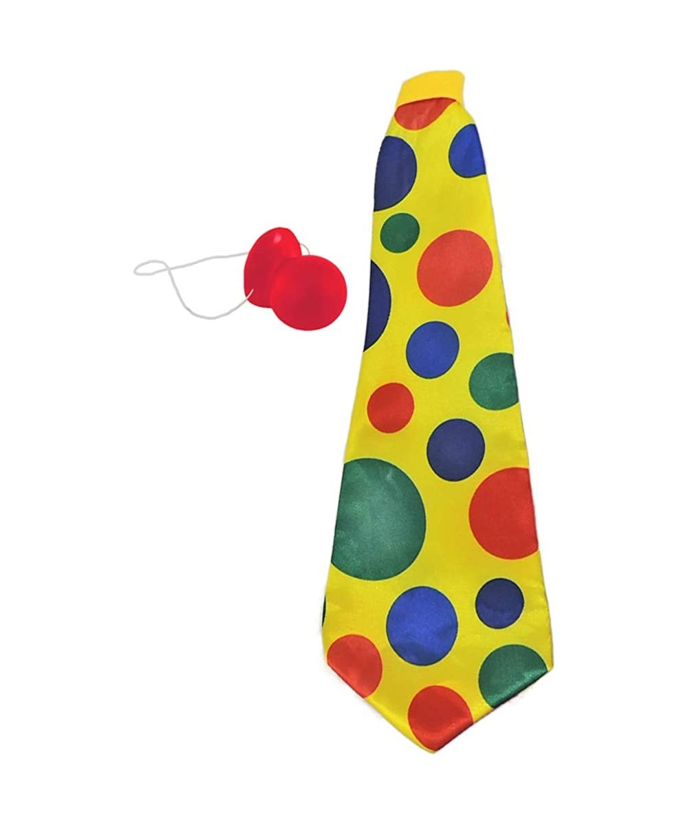 Squeaking Clown Nose with Giant Polka Dot Neck Tie $27.36 Kids' Dress-Up Accessories