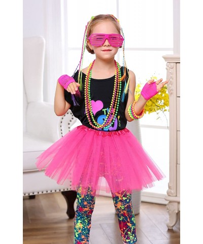 Kids I Love The 80s Tshirt Girl Halloween Costume Accessories Fancy Outfits $56.30 Kids' Costumes