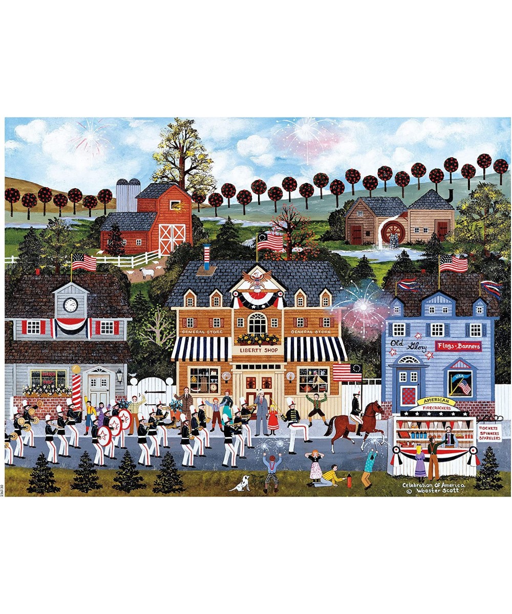 Jane Wooster Scott - Celebration of America - 550 Piece Jigsaw Puzzle $21.37 Jigsaw Puzzles