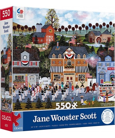 Jane Wooster Scott - Celebration of America - 550 Piece Jigsaw Puzzle $21.37 Jigsaw Puzzles