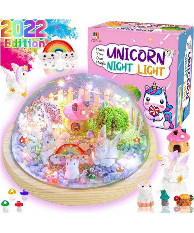 Unicorns Gifts for Girls - Unicorn Crafts for Kids Make Your Unicorn Night Lights Kit with Rainbow Fairy Lights Gifts for 5 6...