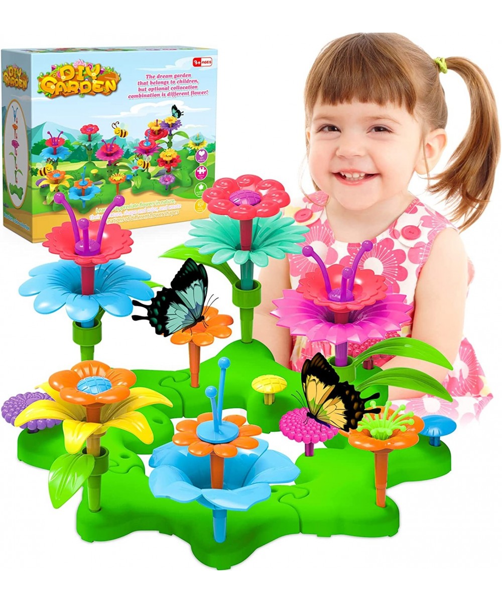 Flower Garden Building Toys for Girls Boys 3 4 5 6 Year Old Preschool Activities Christmas & Birthday Gifts for Toddlers and ...