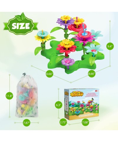 Flower Garden Building Toys for Girls Boys 3 4 5 6 Year Old Preschool Activities Christmas & Birthday Gifts for Toddlers and ...