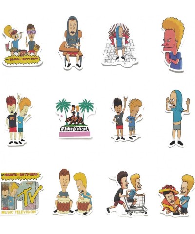 B&B Funny Cartoon Stickers for Kids and Teen 50pcs Cool Stickers for Water Bottle Skateboard Trendy Vinyl Decal for Phone Lap...