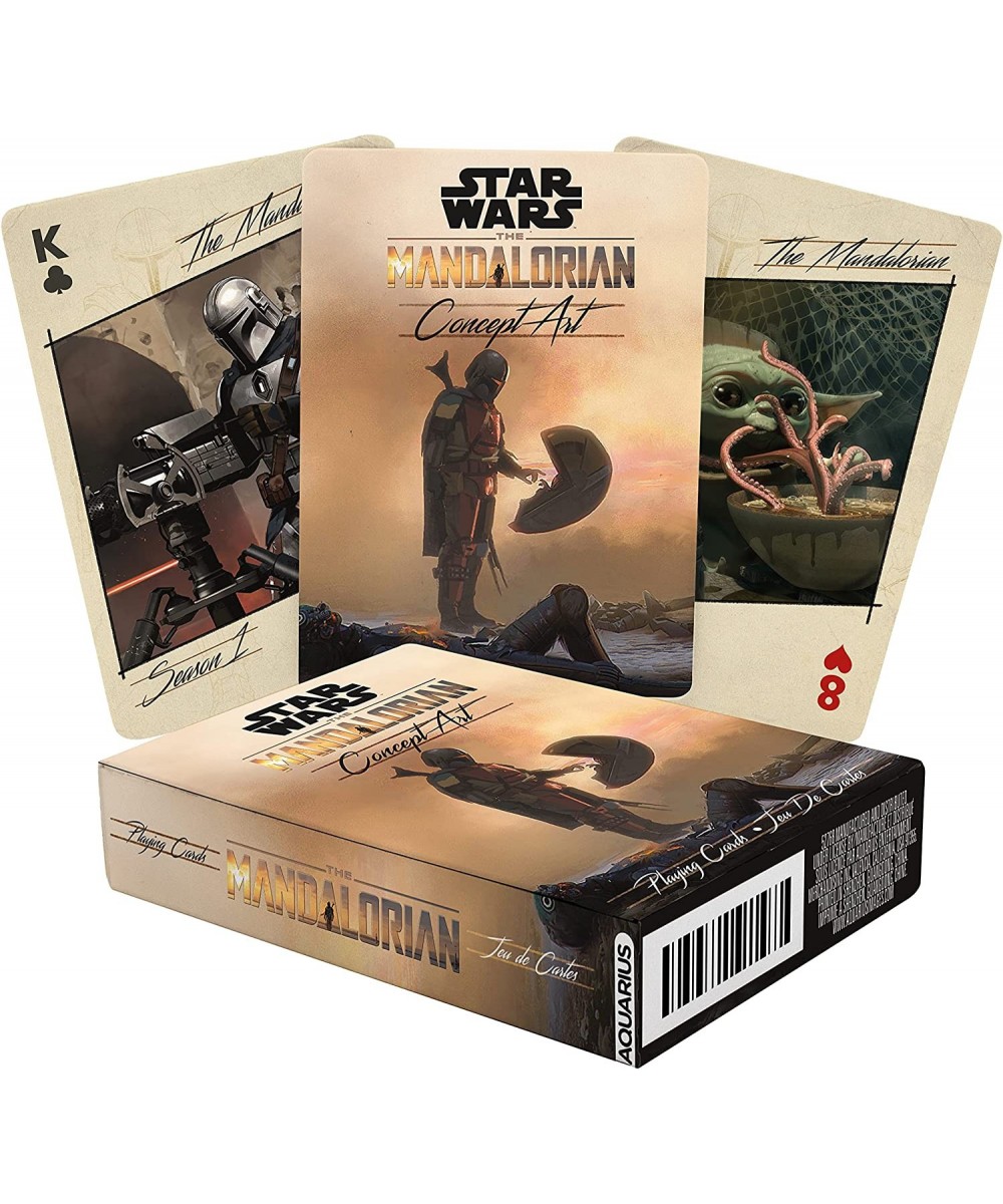 Star Wars Playing Cards - Art of The Mandalorian Themed Deck of Cards for Your Favorite Card Games - Officially Licensed Star...