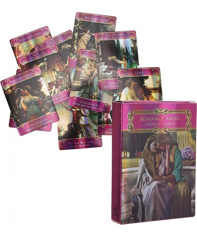 Romance Angel Hologram Tarot Cards Set with Bag Oracle Cards Future Telling Tarot Card with Flash Effect Fate Divination Card...