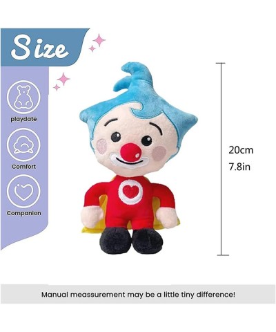 7.8in Plim Plush Clown Cartoon Animation Stuffed Clown Doll Toy for Child's Progress Reward $42.39 Plush Figure Toys