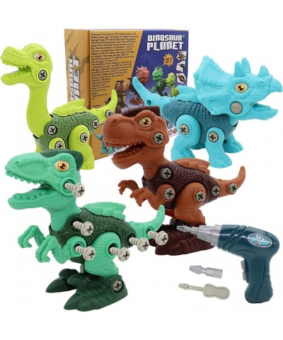 Dinosaur Toys for 3 4 5 6 7 8 Year Old Boys Take Apart Dinosaur Toys with Electric Drill for Kids 3-5 Boys Girls STEM Constru...