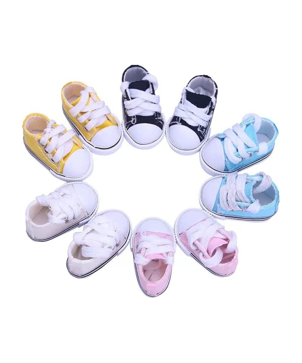 Doll Accessories Five Pair 18 Inch America Doll's Shoes Suitable for 18 inch Doll Best Gift for Girl $24.75 Doll Accessories