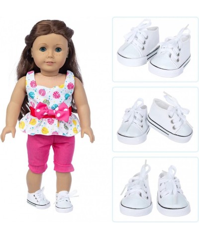 Doll Accessories Five Pair 18 Inch America Doll's Shoes Suitable for 18 inch Doll Best Gift for Girl $24.75 Doll Accessories