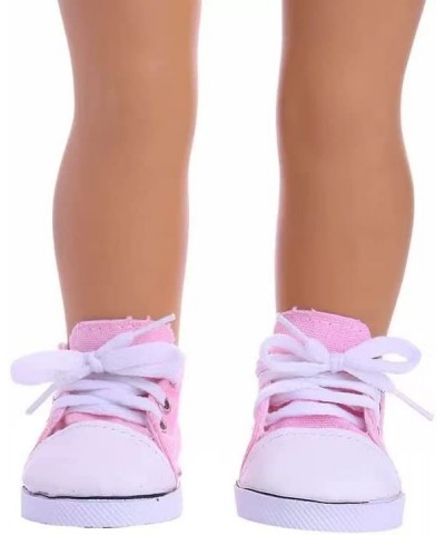 Doll Accessories Five Pair 18 Inch America Doll's Shoes Suitable for 18 inch Doll Best Gift for Girl $24.75 Doll Accessories