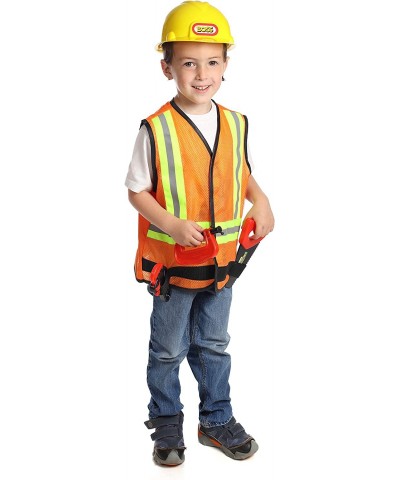 Contractor Costume with Hard Hat 9 Piece Dress Up Play Set With Accessories $57.67 Kids' Dress-Up Accessories