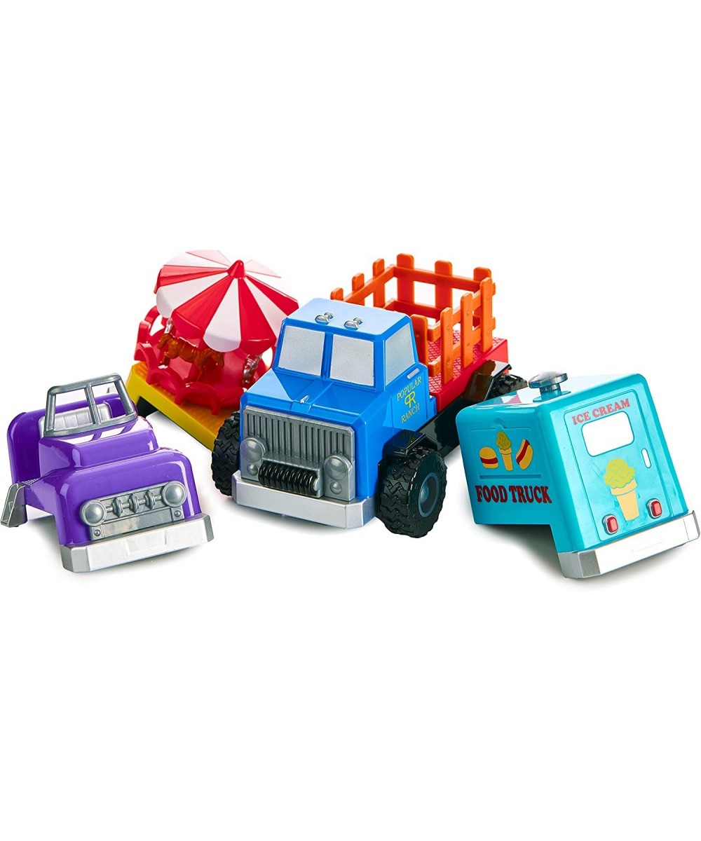 Magnetic Build-A-Truck County Fair Magnetic Toy Play Set 5 Pieces $47.02 Magnetic & Felt Playboards