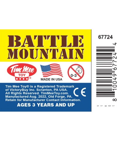 TimMee Battle Mountain Scenery - Brown Figure Display & Play Terrain - USA Made $39.56 Action Figures