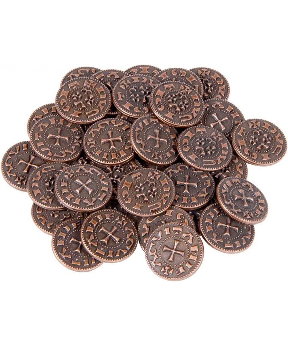 Middle Ages Themed Gaming Coins - Tiny 15mm 18-Pack Novelty Fantasy Replica Coins $17.12 Game Accessories