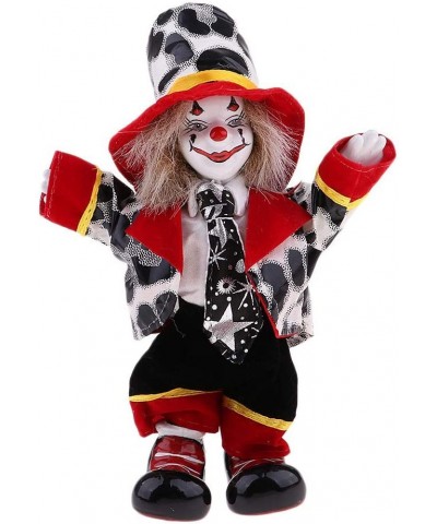 Clown Figure Doll Ornaments Home Table Desk Top Decor Halloween Decoration Gift - 3 $29.81 Dolls