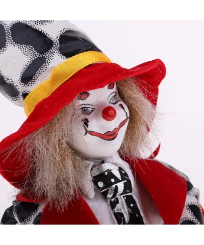 Clown Figure Doll Ornaments Home Table Desk Top Decor Halloween Decoration Gift - 3 $29.81 Dolls