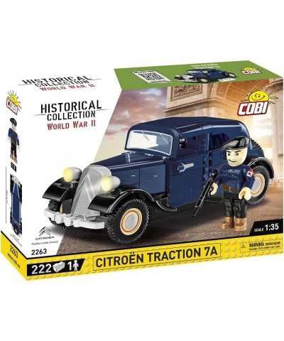 222 Pcs Hc WWII /2263/ 1934 Citroen Traction 7A $56.80 Toy Building Sets