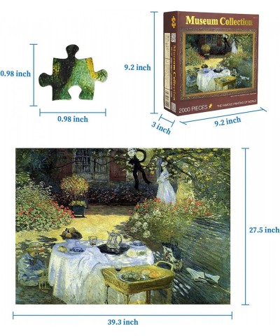 2000 Pieces Puzzles for Adults Flower Jigsaw Puzzles Oil Printing Challenging Puzzle Large Difficult Puzzles Kids DIY Toys Gi...