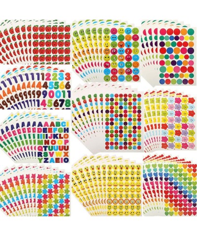 Lots of Stickers - 100 Teacher Stickers Sheets + 4 Rolls of Motivational Stickers + 40 Sheets of Stickers for Kids + 20 Puffy...